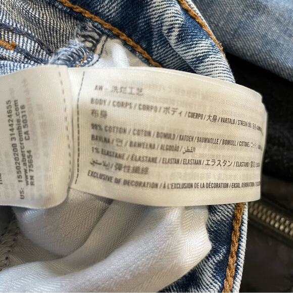 Abercrombie & Fitch Jeans Ankle Straight Ultra High - Picture 4 of 4